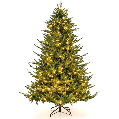 Coast Kunstkerstboom met 8 Lichtmodi en 280 Warmwitte LED-lampjes - 180cm