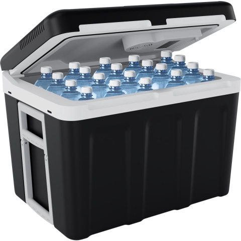 Auronic Elektrische Koelbox - Coolbox - 40L - 12V en 240V - Zwart