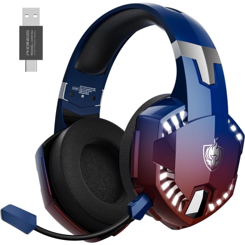 AULA G91 USB Gaming headset - 7.1 Surround Sound - PS4 / PS5 Koptelefoon - Zwart