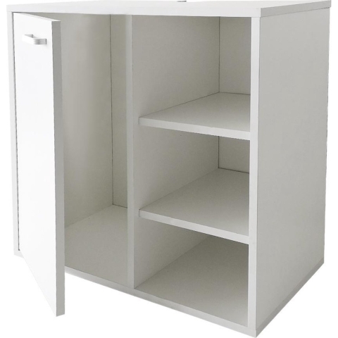 VDD - Wastafelonderkast - Badkamermeubel - 60 x 60 x 30 cm - Wit