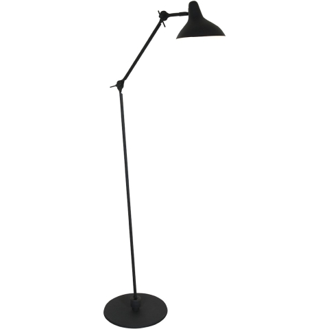 Vloerlamp Anne Light & home Kasket - Zwart