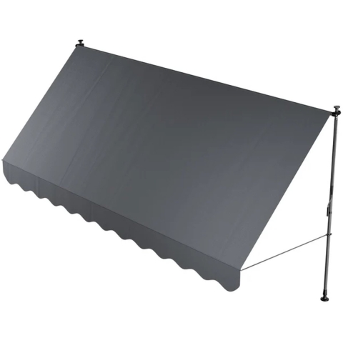 Klemluifel Kapstadt 400x120 cm - Grijs