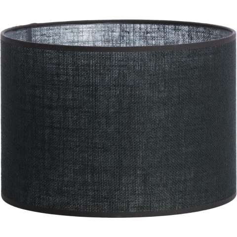Light & Living Cilinder lampenkap Sendai - Zwart - Ø30x21cm - Modern