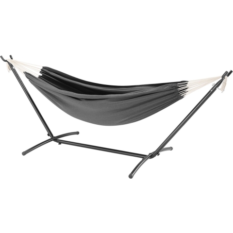 Juskys Hangmat Paya - Antraciet - Incl. Onderstel & Opbergtas