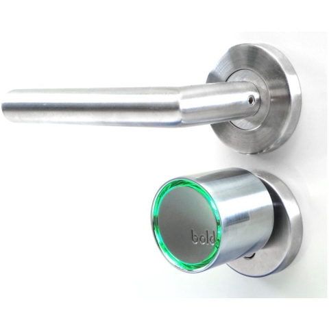 Bold Cilinder - Bold Slim Line met Bluetooth deurslot cilinder - SX-33 - RVS - Zilver.