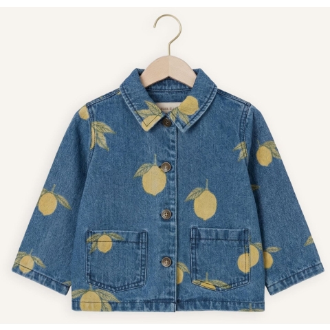 Konges Sløjd Spijkerjas - Magot - Lemon Denim - Konges Sløjd - 4 jaar (104) - Spijkerjas