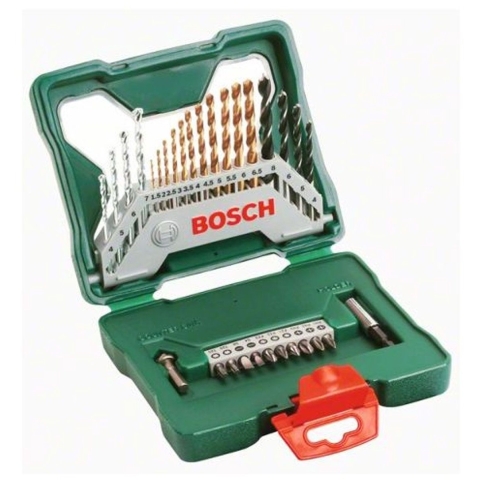 Bosch Accessories 2607019324 X-Line Universeel boor assortiment TiN 30-delig
