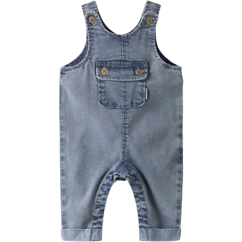 Name It Totaal - NbmBen - Medium+ Blue Denim - Name It - 1½ jaar (86) - Tuinbroek