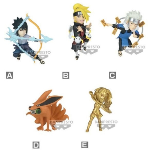 Verzamelaarsbeeldje Banpresto Naruto Shippuden - Narutop99 World Vol.5 (x12)