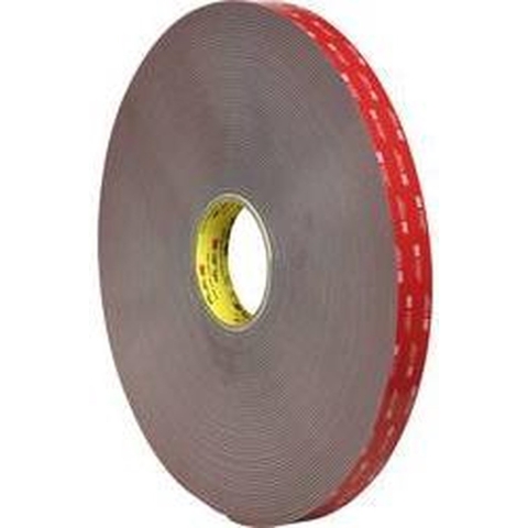 3M 49912516 Dubbelzijdige tape Grijs (l x b) 5.5 m x 19 mm 1 stuk(s)