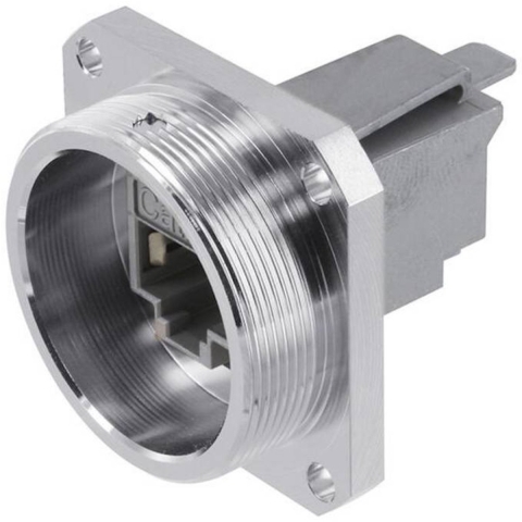 Telegärtner 100007381 TOC flensset IP68 RJ45, inbouwdeel Metaal 1 stuk(s)