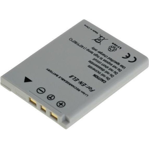 Camera accu voor Nikon Coolpix S52c