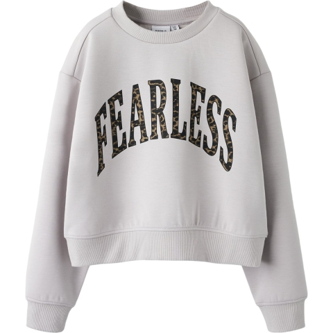 Name It Sweatshirt - NkfBima - Lilac Marble - Name It - 9-10 jaar (134-140) - Sweatshirt