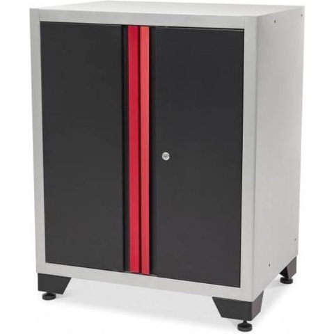 HBM DeLUXE PROFI gereedschapskast met deuren voor werkplaatsinrichting