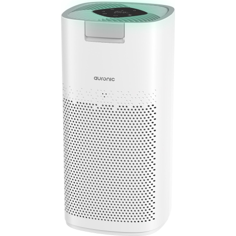Auronic Luchtreiniger Ultra - Met HEPA 13-filter - 450 m³/u - 90 m² - Koolstoffilter - 3 Standen - Air Purifier - Wit