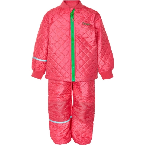 CeLaVi Thermokleding - Donker Koraal m. Groen - CeLaVi - 1½ jaar (86) - Thermokleding