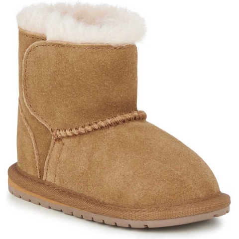 EMU Australia Teddyboots - Toddle - Bruin m. Klittenband - EMU Australia - 18-24 mnd - Teddyboots