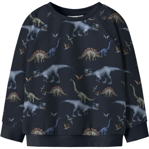 Name It Sweatshirt - NmmBertil - Navy Blazer - Name It - 4 jaar (104) - Sweatshirt