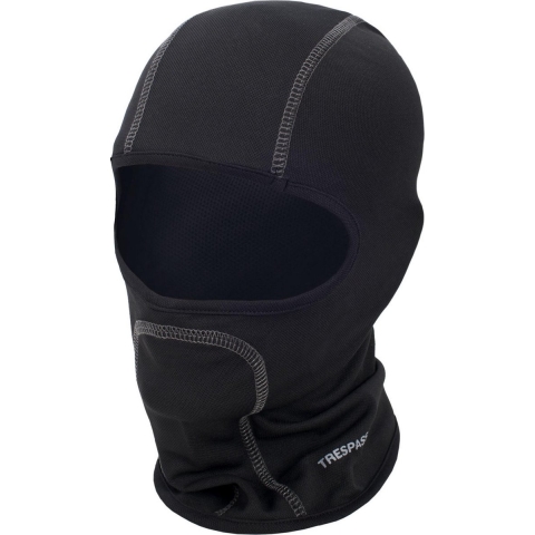 Trespass - Unisex Moulder Winter Balaclava (Zwart)