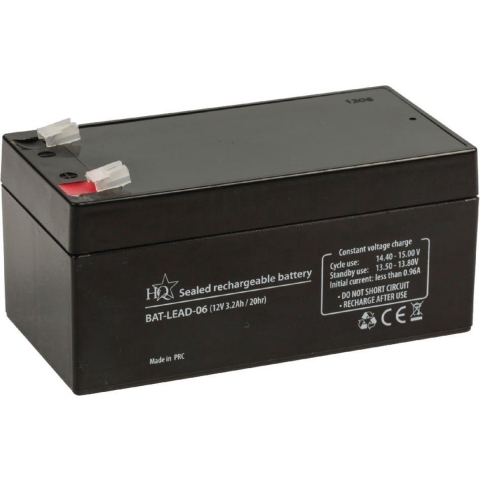 Oplaadbare Loodzuur Accu 12 V 3200 mAh Beveiliging