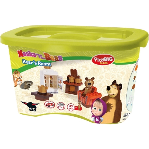 Play Bloxx Masha en de Beer Beer's Kamer