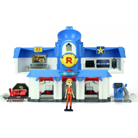 Poli Transformerend Hoofdkwartier - Speelset