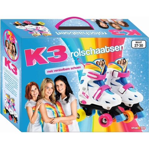 K3 rolschaatsen, maat 27-30