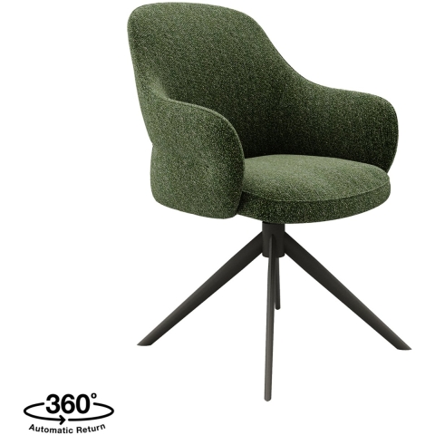 Label51 Eetkamerstoel bern forest boucle set van 2