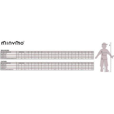 Minymo Pyjama set - Bamboe - Bamboe/Chipmunk - Minymo - 9 jaar (134) - Pyjama - Tweedelig