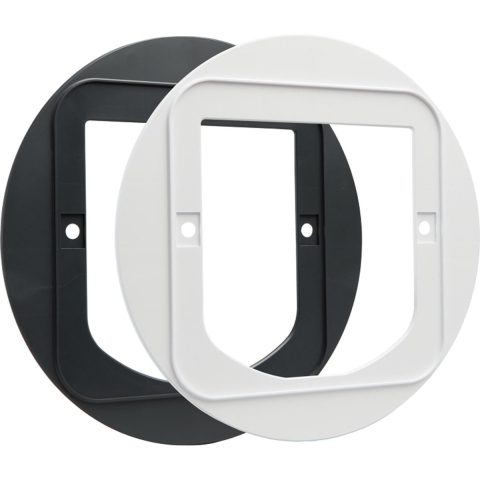 Sure Flap Microchip Kattenluik Montageadapter Grijs - Wit