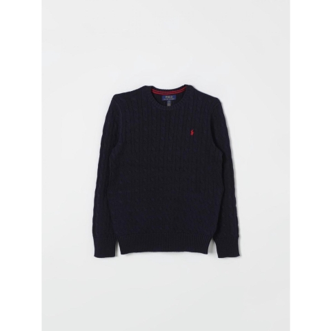 Polo Ralph Lauren Blouse - Gebreid - Navy - Polo Ralph Lauren - 6 jaar (116) - Shirts