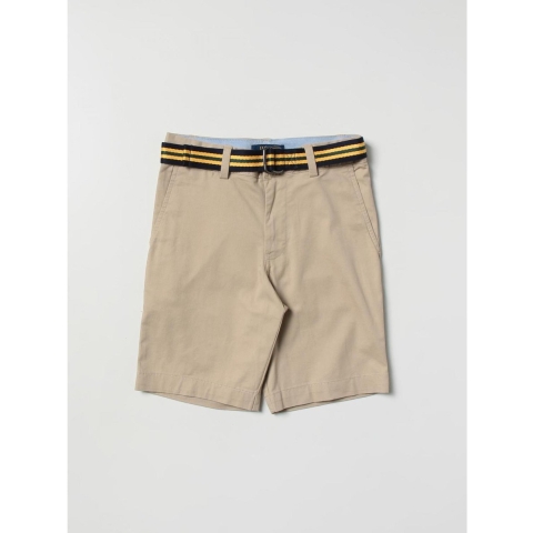 Polo Ralph Lauren Shorts -Bedford- Khaki m. Riem - Polo Ralph Lauren - 6 jaar (116) - Shorts