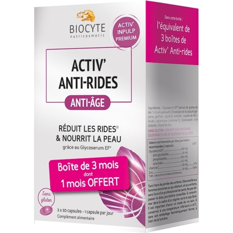 Biocyte Activ'Inpulp TRIO | 3 x 30 capsules PROMO
