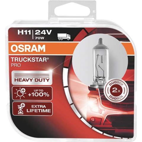 Osram Automotive 64216TSP-HCB Halogeenlamp Truckstar H11 70 W 24 V
