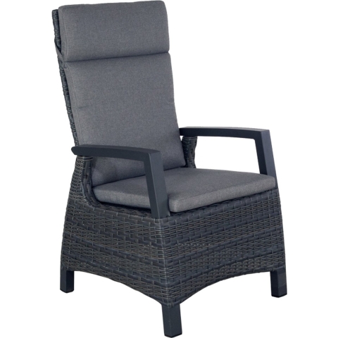 Verstelbare stoel East Haven Midnight Grey Oosterik Home - Oosterik home