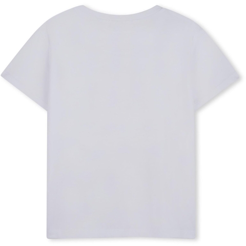 Billieblush T-Shirt - Wit m. Pailletten - Billieblush - 6 jaar (116) - T-Shirts