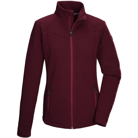 Killtec KOW 2 fleece vest dames rood.., XXL