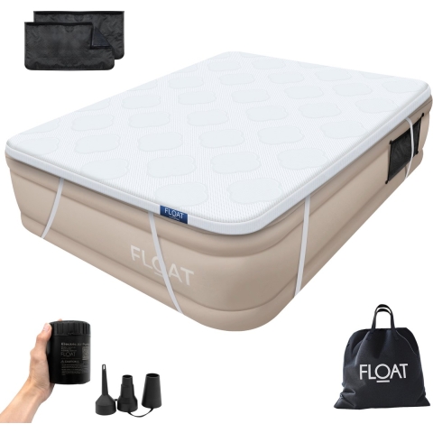 FLOAT CloudSpring - 2 Persoons luchtbed met (5 cm) Foam Topper -