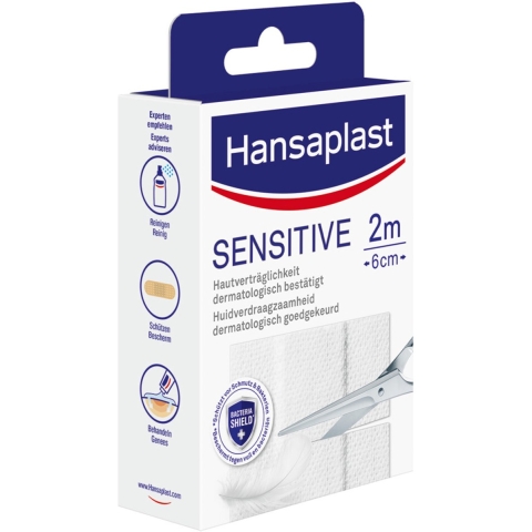 3x Hansaplast Sensitive 2 meter