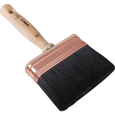 Copenhagen Pro Classic Blokwitter | Maat 3 x 12 | Zwart Chinees varkenshaar mix | Houten steel - 23.230.32