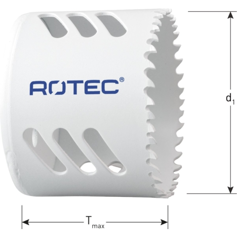 Rotec Bim-Co8 Gatzaag | Normaal Vertand | Tmax=48 | Ø121 - 533.0121