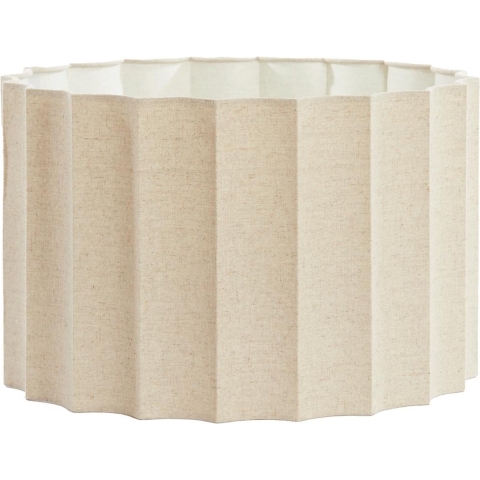 Light & Living Cilinder lampenkap Disli - Crème - Ø35cm - Modern