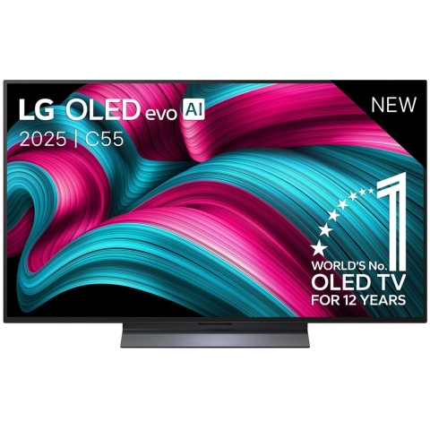 LG OLED C55 - Ultra HD TV - OLED Evo - Zwart (65")