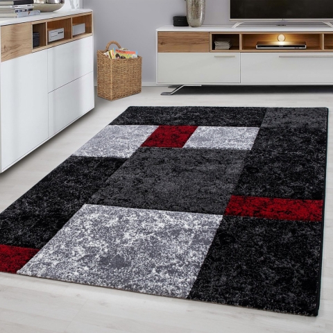 Muratap Basic collection modern vloerkleed / grijs laagpolig- 200x290 cm