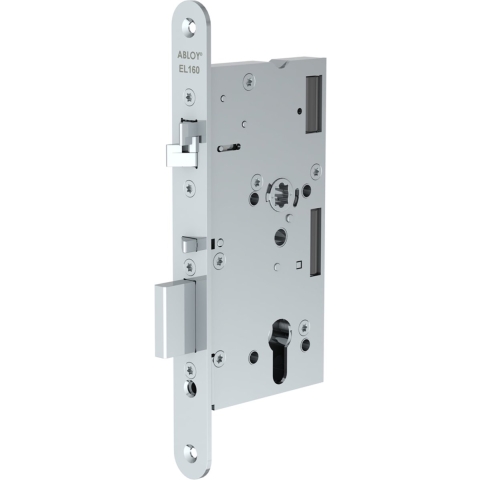ABLOY EL160-20 Paniekdeurslot | zelfvergrendelend | DM55mm | PC72mm | voorplaat RVS 20x235mm afgerond | DR 2+4 - 10013768