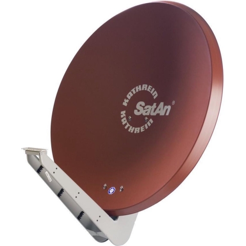 Kathrein CAS 90ro Satellietschotel 90 cm Reflectormateriaal: Aluminium Rood, Bruin