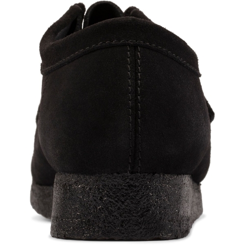 Clarks Wallabee Suede Damesschoenen - (Zwart)