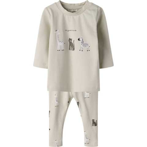 Name It Set - Blouse/Broek - NbnTutty - Summer Zand - Name It - 62 - Shirts