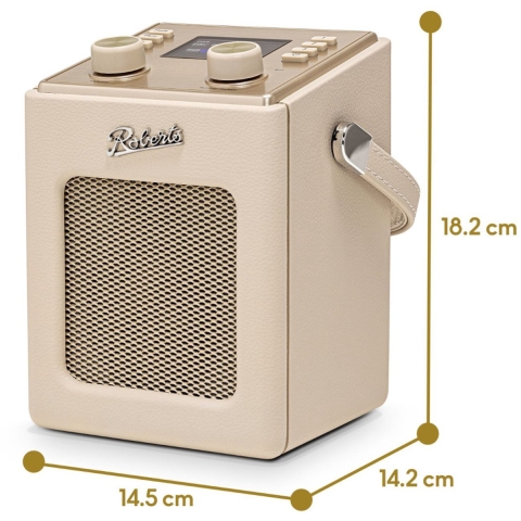 Roberts Radio Revival Mini 2 Beige | Radio’s | Beeld&Geluid - Audio | 5038301313760
