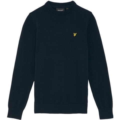 Lyle & Scott Blouse - Gebreid - Dark Navy - Lyle & Scott - 9-10 jaar (134-140) - Shirts